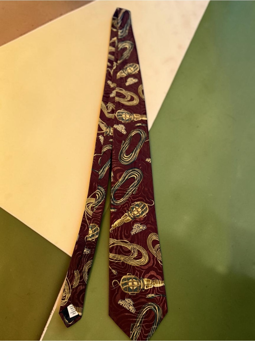 Vintage Home Improvement Tie Tim Allen Touchstone Pictures TV Show Tool Time